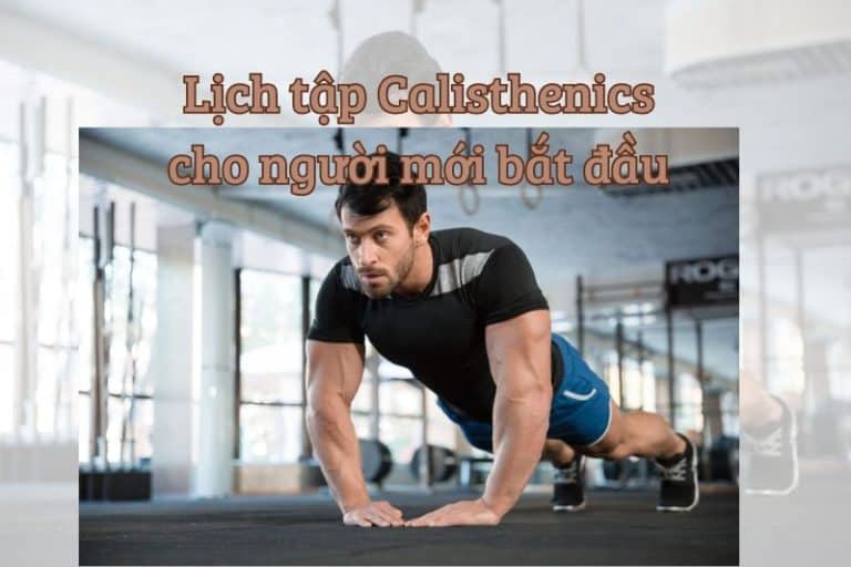 Lịch tập Calisthenics cho người mới bắt đầu