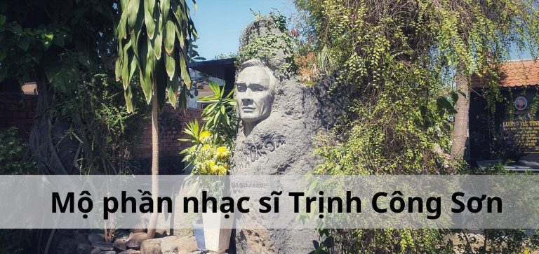 Mộ phần nhạc sĩ Trịnh Công Sơn