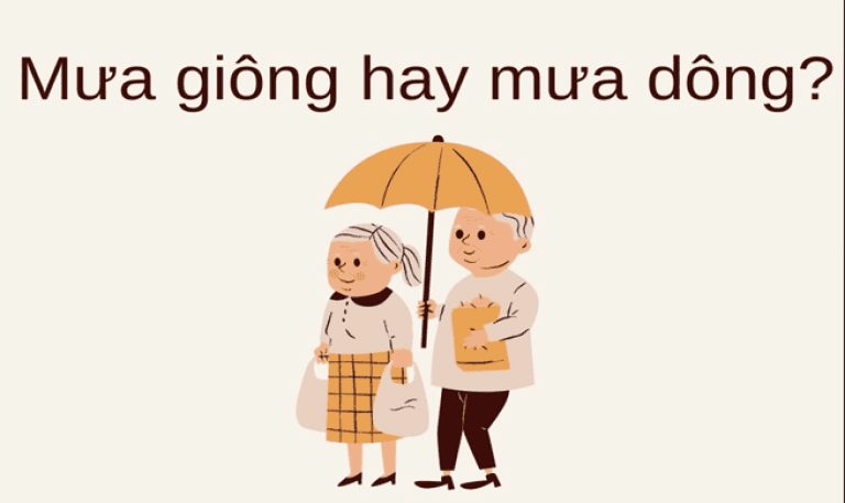 Mưa dông hay mưa giông